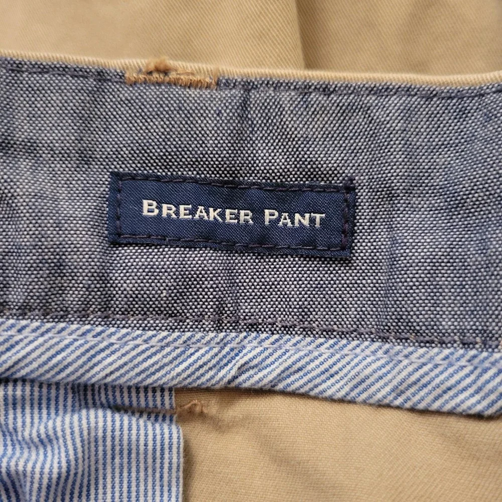 Vineyard Vines‎ Breaker Pant Khaki Tan Stretch Chino Trousers 38x30 Preppy